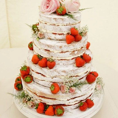 Торт клубничные розы купить - салават.сладкоежкин.рф
