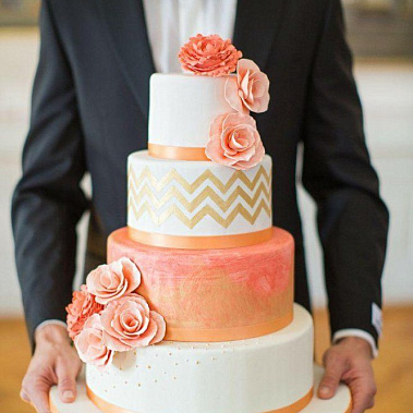 Торт "Персиковый" купить - салават.сладкоежкин.рф