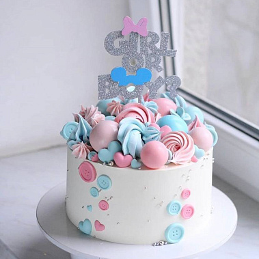 Торт "Girl or Boy" купить - салават.сладкоежкин.рф