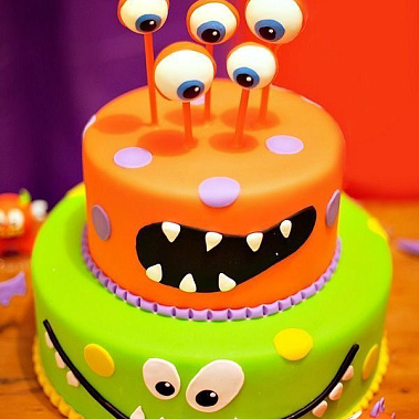 Торт "Монстры" купить - салават.сладкоежкин.рф