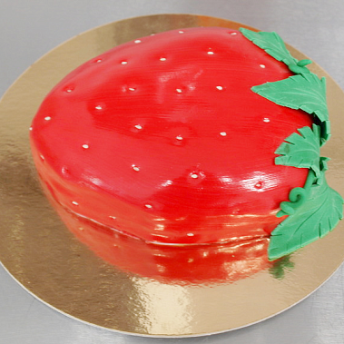 Торт "Клубника" купить - салават.сладкоежкин.рф