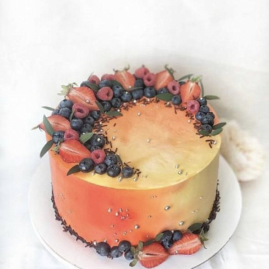 Торт «Закат» купить - салават.сладкоежкин.рф