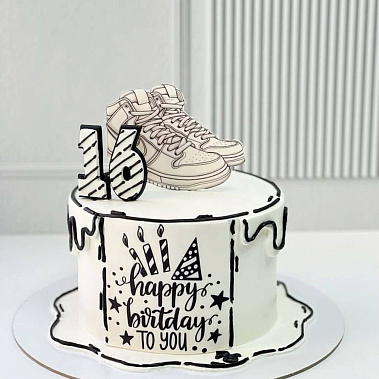 Торт "Кроссовки" купить - салават.сладкоежкин.рф