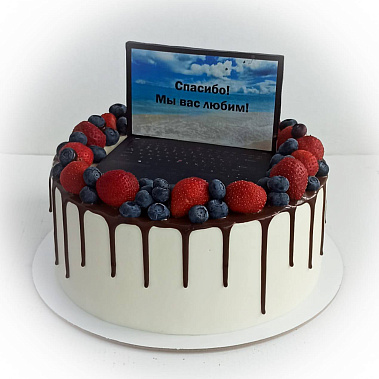 Торт "Ноутбук" купить - салават.сладкоежкин.рф