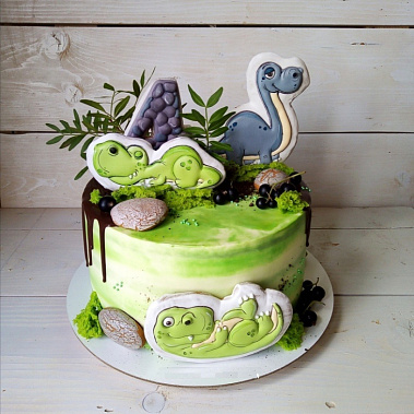 Торт "Динозавры" купить - салават.сладкоежкин.рф