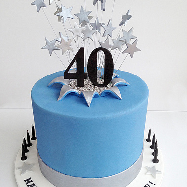 Торт "40" купить - салават.сладкоежкин.рф